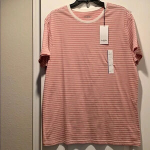 Goodfellow & Co Cotton T-Shirt Striped Short Sleeve Men’s Large NWT
